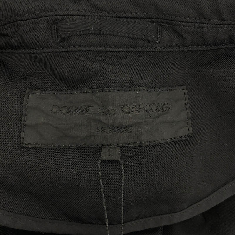 COMME des GARCONS HOMME / コムデギャルソンオム 製品染め ポリエステル 3B テーラードジャケット
