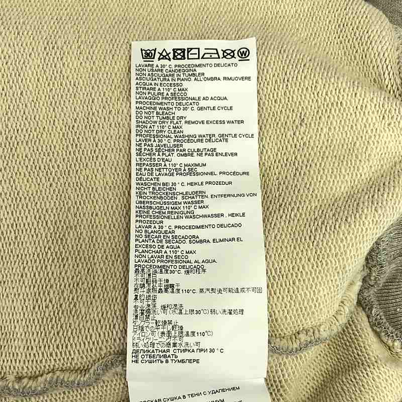 Maison Margiela / メゾンマルジェラ 反転ロゴ刺しゅう クルーネック スウェット