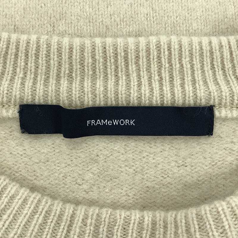 Framework / フレームワーク ラグランスリーブ ワイド プルオーバー ニット