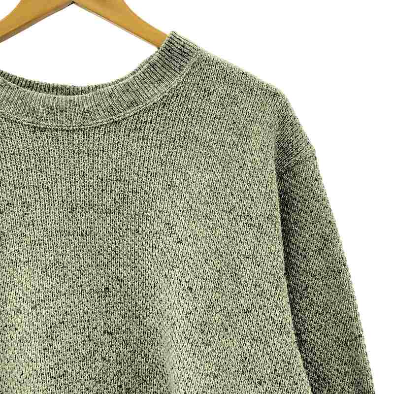 DIGAWEL / ディガウェル コットン混 クルーネックニット