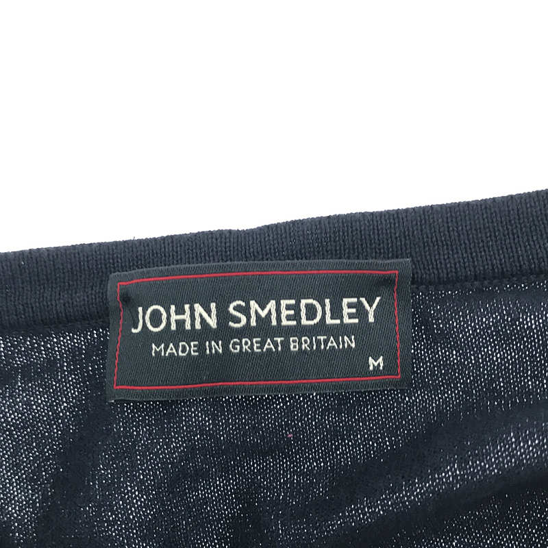 JOHN SMEDLEY / ジョンスメドレー 海島綿 SEA ISLAND COTTON シーアイランドコットン Vネック ニット