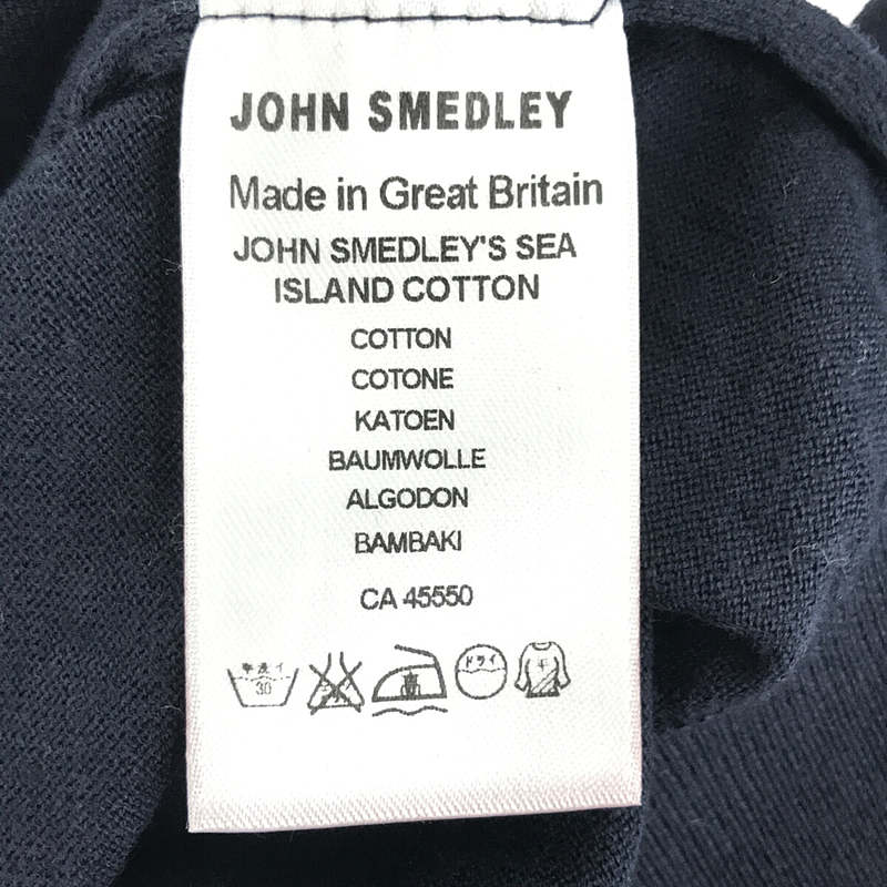 JOHN SMEDLEY / ジョンスメドレー 海島綿 SEA ISLAND COTTON シーアイランドコットン Vネック ニット