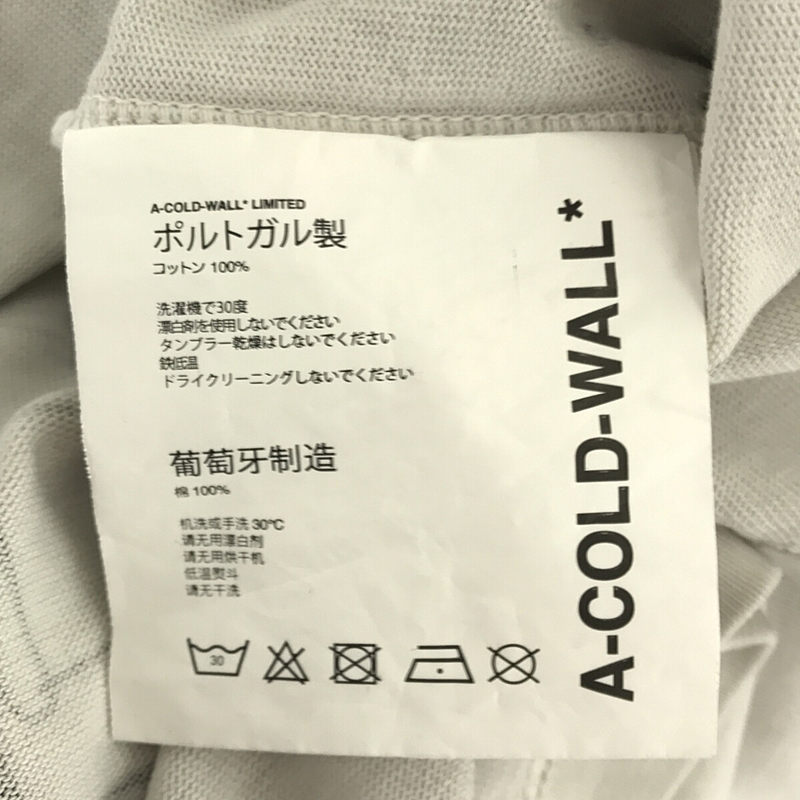 A-COLD-WALL(ACW) / ア コールド ウォール BLUEPRINT LONG SLEEVE T-SHIRT　メカニカルプリント 長袖 Tシャツ