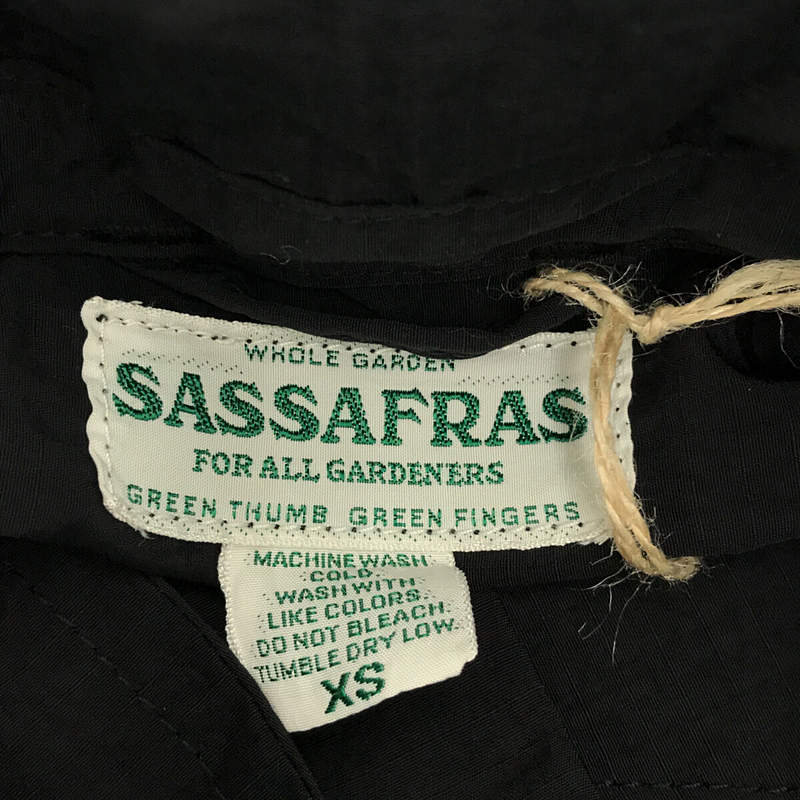 SASSAFRAS / ササフラス DIGS CREW JACKET - Nylon Ripstop ディグスクルージャケット