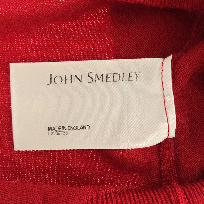 JOHN SMEDLEY / ジョンスメドレー メリノ ウール クルーネック ハイゲージ ニット