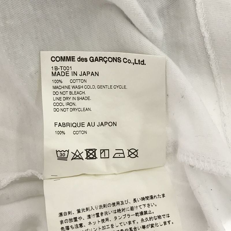 BLACK COMME des GARCONS / ブラックコムデギャルソン プリントTシャツ