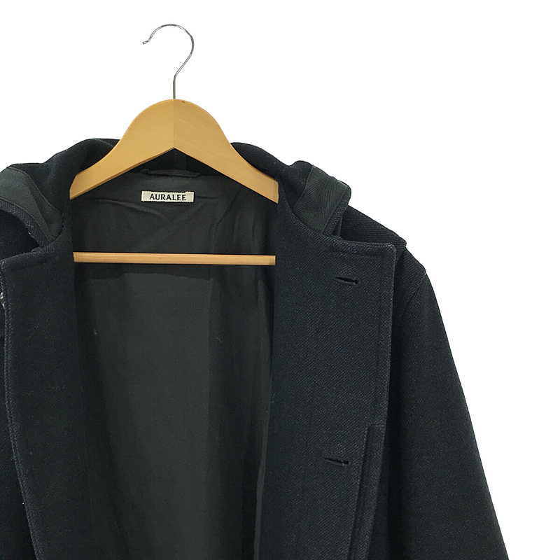 WOOL SILK MELTON DUFFLE COAT ウールシルクメルトン ダッフルコート