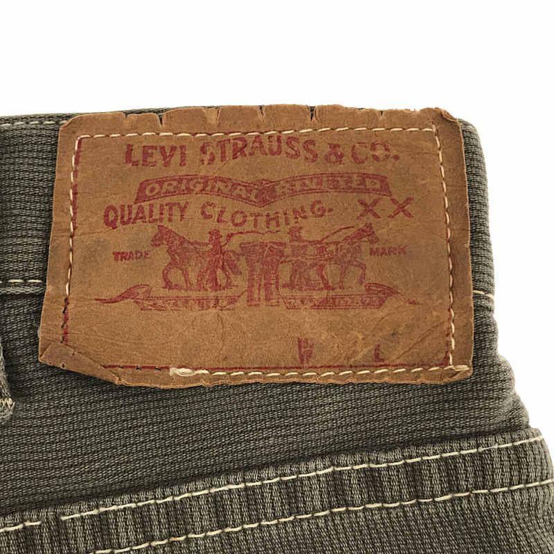 LEVI'S / リーバイス VINTAGE BIG E 42TALON 赤タブ 不均等V ヴィンテージ ホワイトリーバイス カリフォルニアン ジーンズ ピケ パンツ