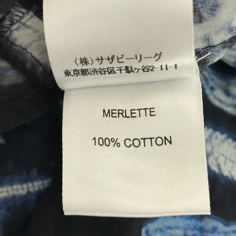 MERLETTE / マーレット Soliman しぼり ティアードワンピース ドレス