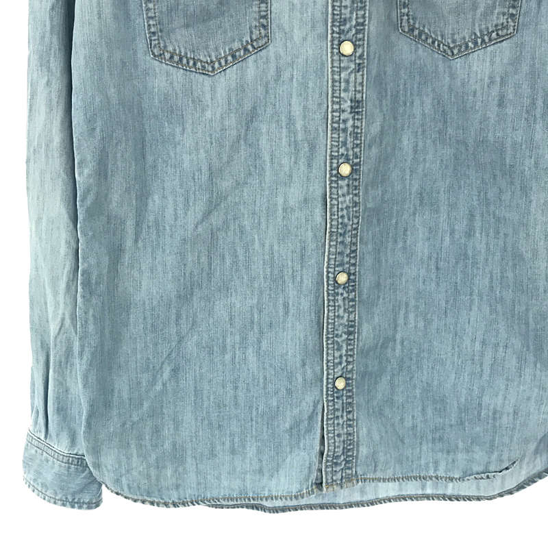 SINME / シンメ デニムウエスタンシャツ