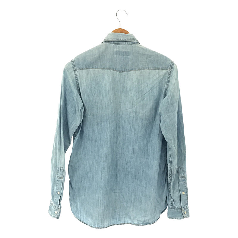 SINME / シンメ デニムウエスタンシャツ