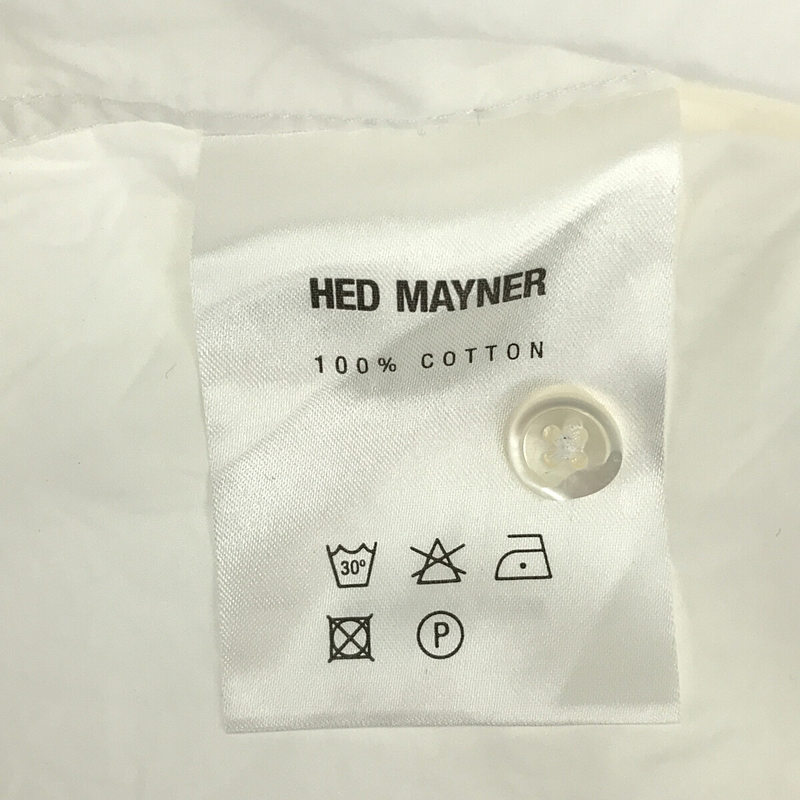 HED MAYNER / ヘドメイナー レギュラーカラー オーバーサイズシャツ