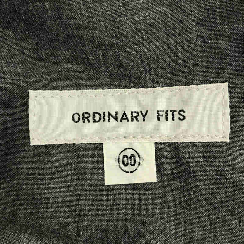 Ordinary fits / オーディナリーフィッツ ウエストゴム ワイド イージー バルーン ボール パンツ