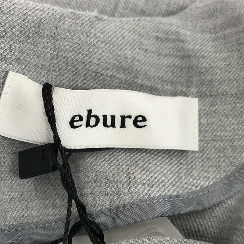 ebure / エブール Ron Herman ロンハーマン取扱 / ウールツイル ベルテッドドレス ワンピース