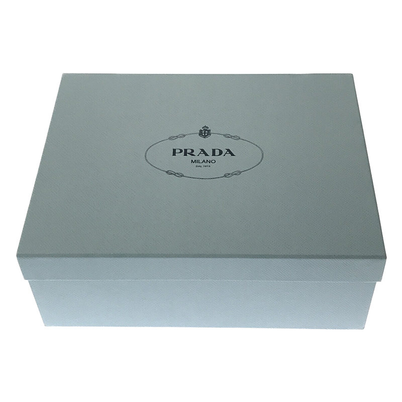 PRADA / プラダ 1D246M ブラッシュドレザー チョコレート シューズ 箱・保存袋有