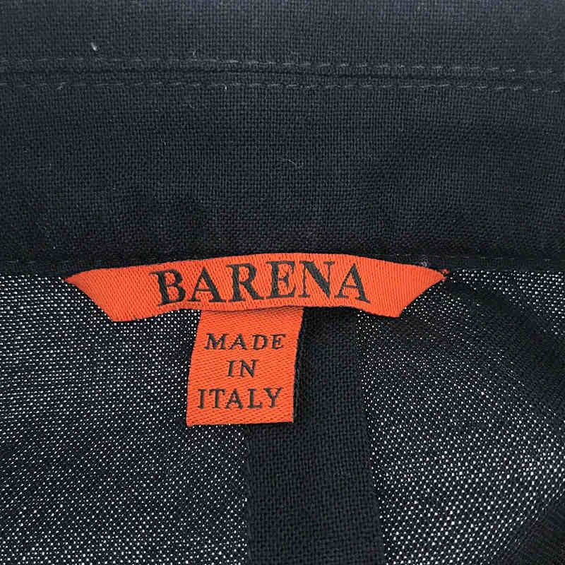 BARENA / バレナ イタリア製 2B コットン シングルブレスト テーラード ジャケット