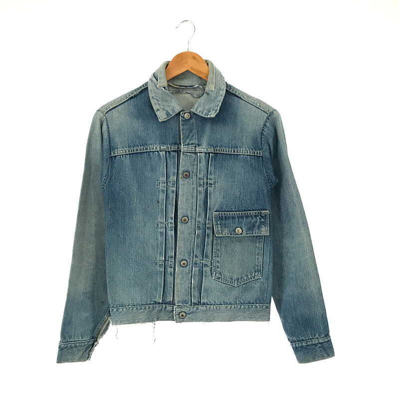 J.C.PENNEY FOREMOST ONE POCKET 1ST TYPE DENIM JACKET フォアモスト イエローステッチ セルビッチ  デニム ジャケットVINTAGE / ヴィンテージ 古着