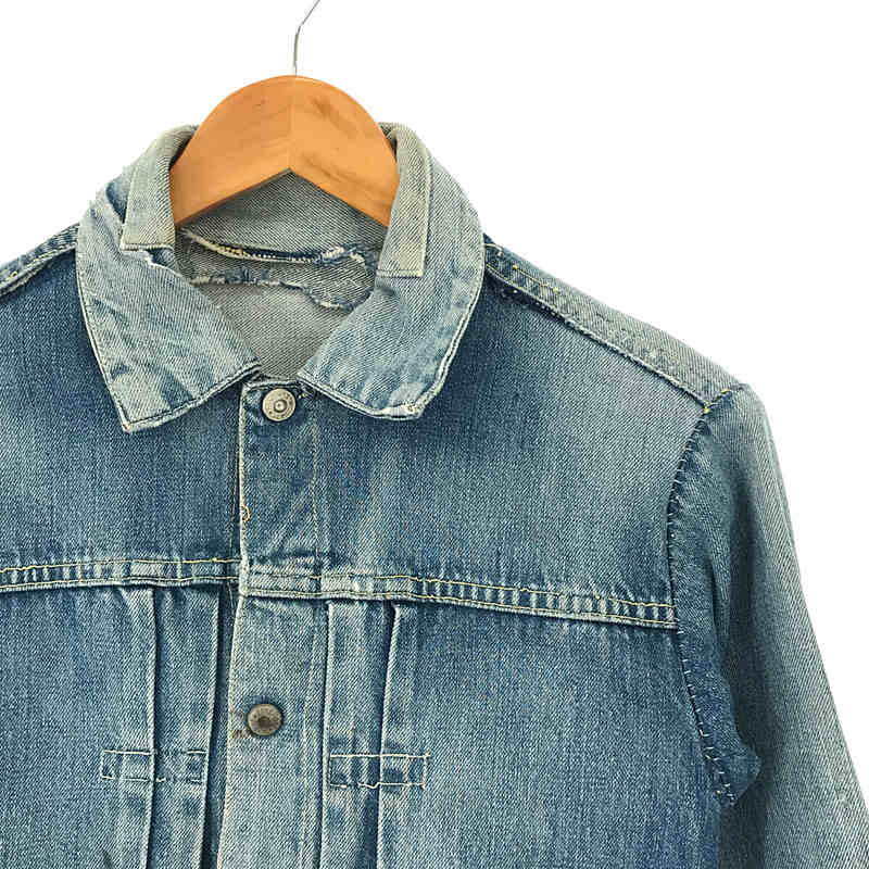 J.C.PENNEY FOREMOST ONE POCKET 1ST TYPE DENIM JACKET フォアモスト イエローステッチ セルビッチ  デニム ジャケットVINTAGE / ヴィンテージ 古着