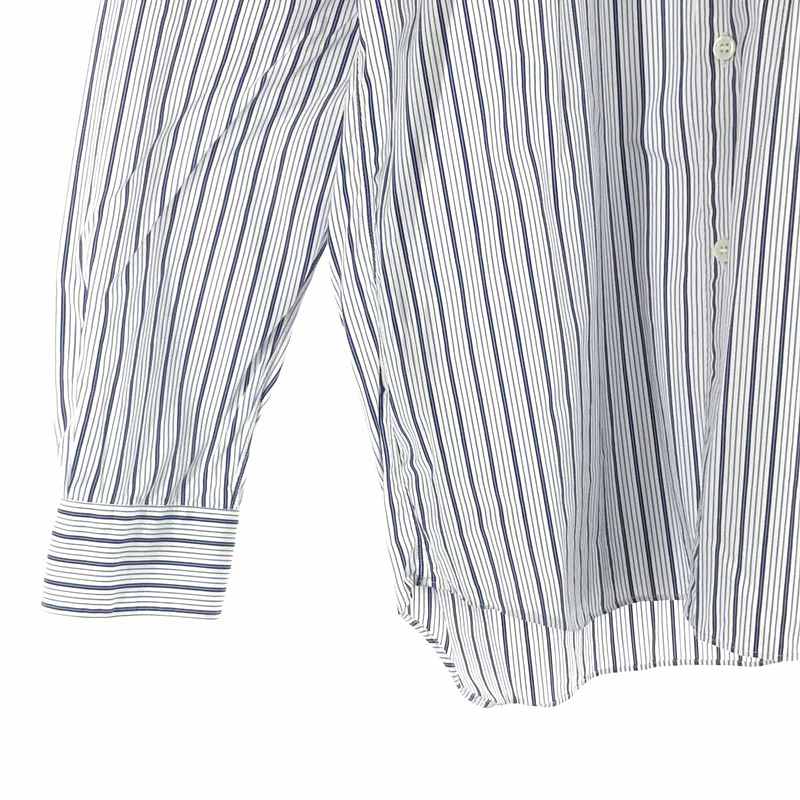 COMME des GARCONS SHIRT / コムデギャルソンシャツ STRIPE ZIPPER ON L/S SHIRT ストライプ ジップ シャツ