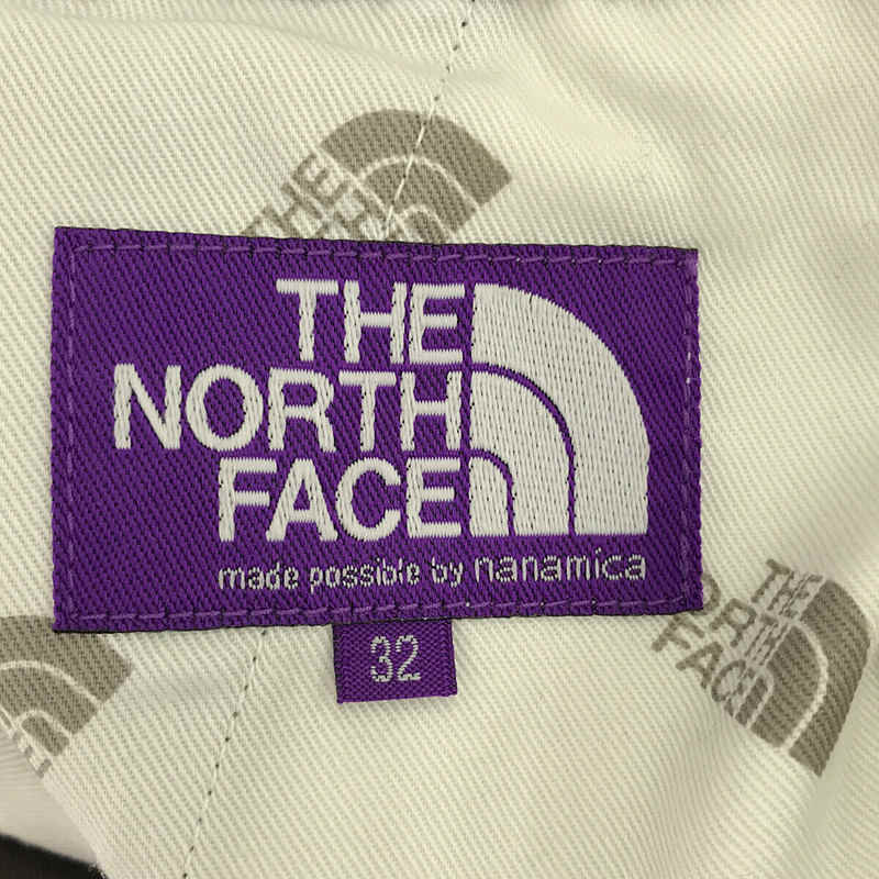 THE NORTH FACE PURPLE LABEL / ザノースフェイスパープルレーベル NT5051N COOLMAX オーガニックコットン ストレッチツイルテーパードパンツ