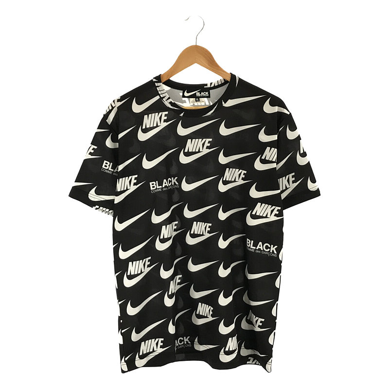 入荷中BLACK COMME des GARÇONS x NIKEロゴプリントＴ Tシャツ/カットソー(半袖/袖なし)