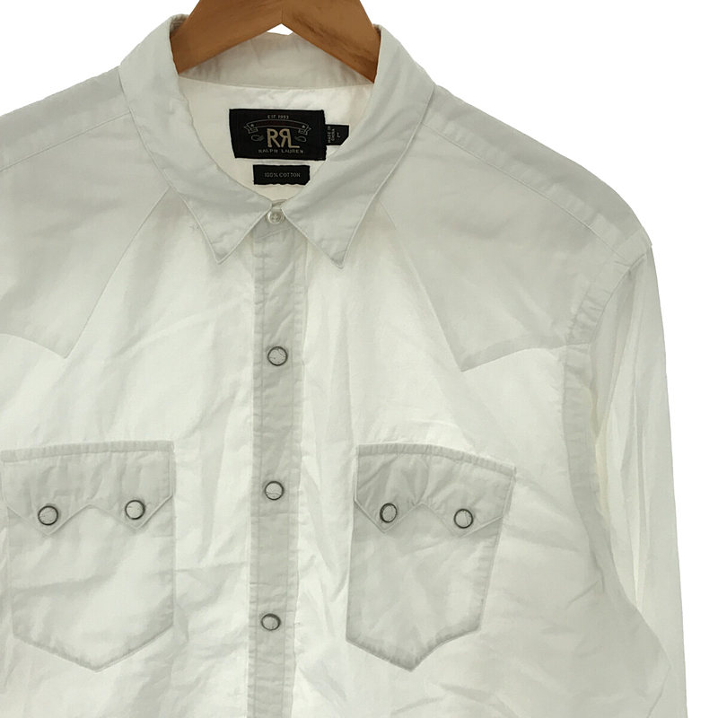 RRL / ダブルアールエル cotton western shirt コットン ウエスタン シャツ