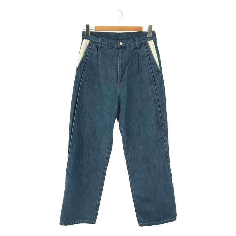 Reconstruction Wide Denim Jeans リーコンストラクションワイドデニムジーンズ パンツ ユニセックス