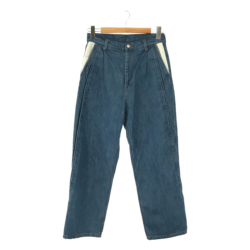 Reconstruction Wide Denim Jeans リーコンストラクションワイドデニム