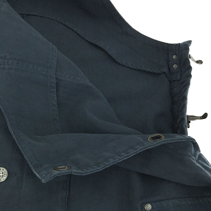 NIGEL CABOURN LYBRO / ナイジェルケーボン ライブロ NAVAL DUNGAREE HERRINGBONE オーバーオール