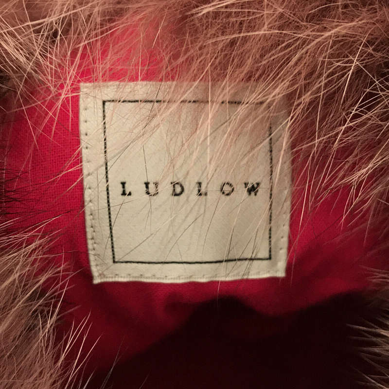 LUDLOW / ラドロー フォックスファー ショルダーバッグ
