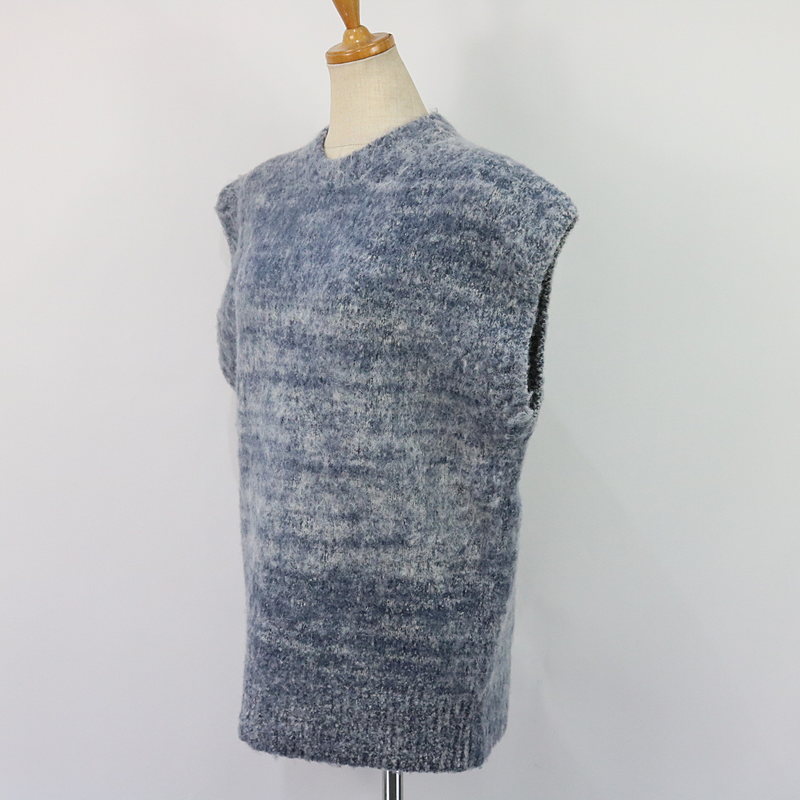 AURALEE オーラリー WOOL ALPACA FELT KNIT VEST-