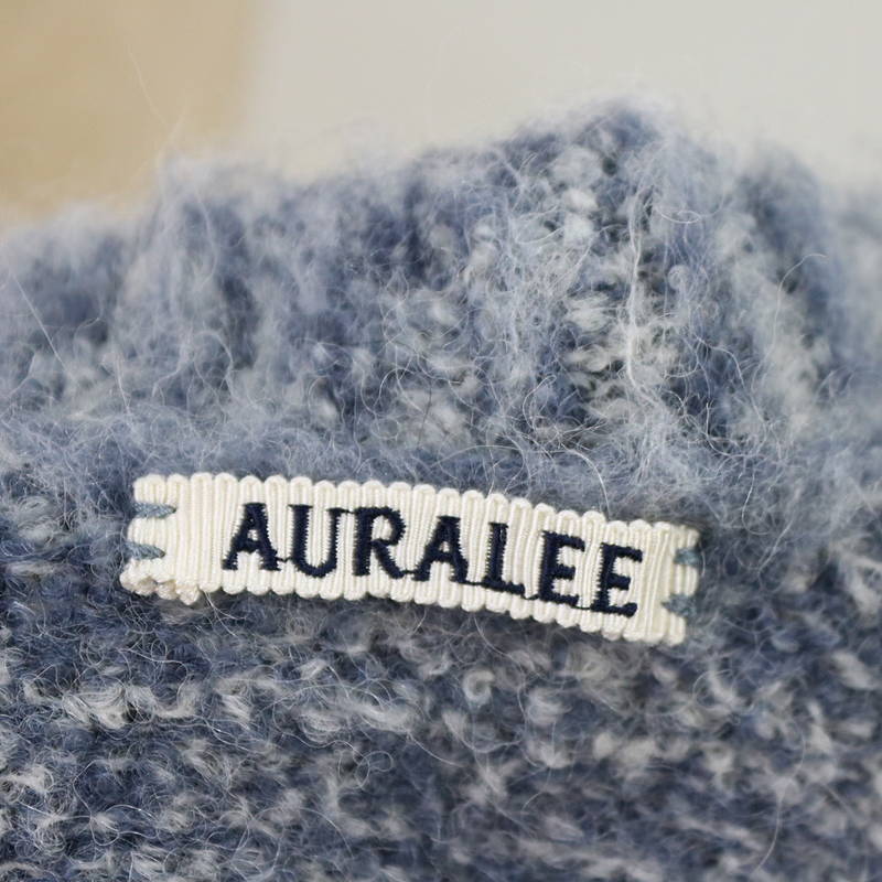 AURALEE / オーラリー WOOL ALPACA FELT KNIT VEST フェルトニットベスト