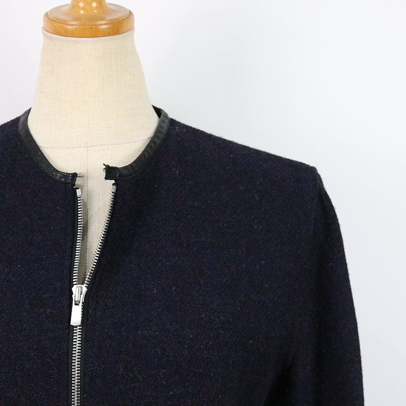 TOMORROWLAND / トゥモローランド HarrisTweed ノーカラージャケット