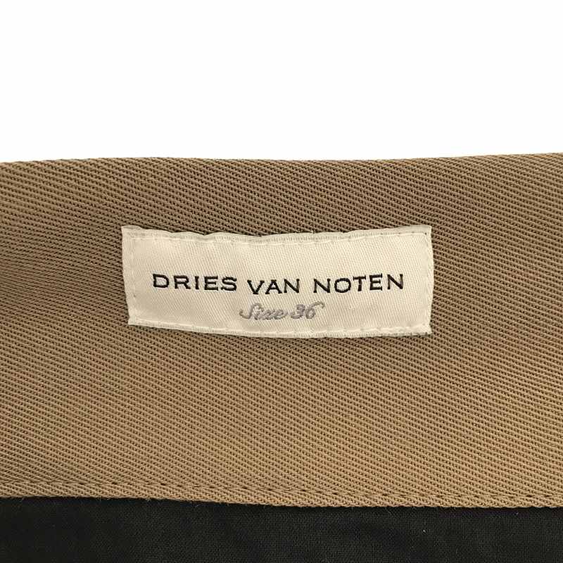 DRIES VAN NOTEN / ドリスヴァンノッテン タック ワイドパンツ