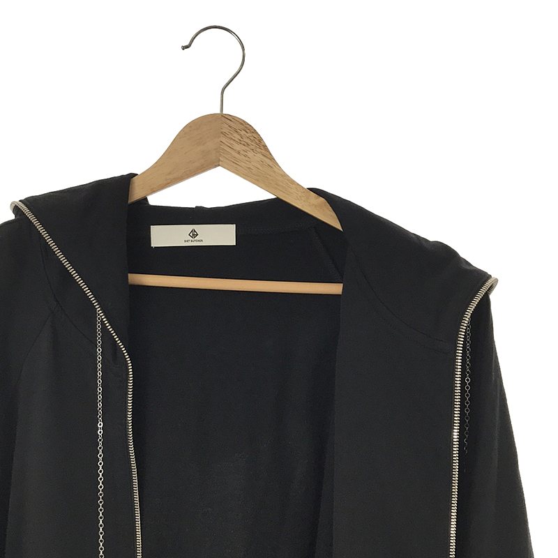 DIET BUTCHER SLIM SKIN / ダイエットブッチャースリムスキン チェーン 変形スリーブ パーカ