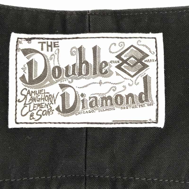 THE REAL McCOY'S / ザリアルマッコイズ DOUBLE DIAMOND / ダブルダイヤモンド ブラックシャンブレー ワークベスト