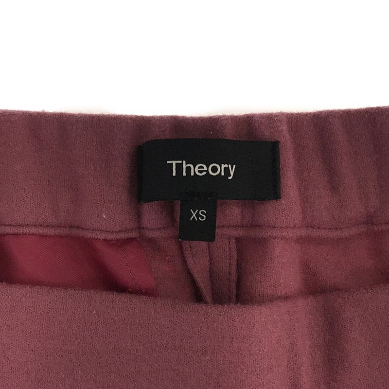 theory / セオリー SMOOTH JERSEY WIDE PULL ON FL パンツ