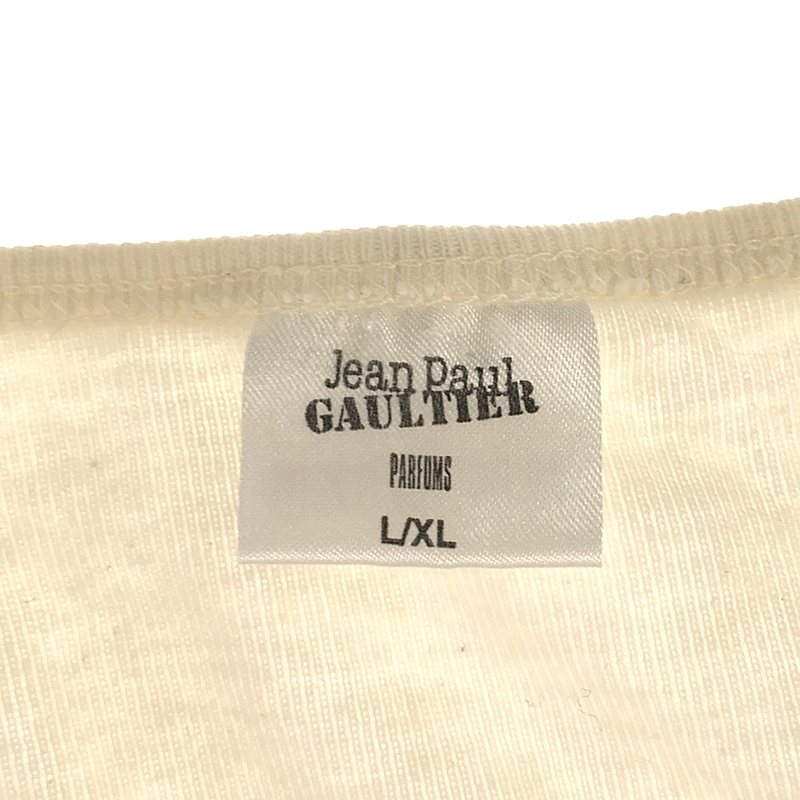 Jean Paul Gaultier / ジャンポール・ゴルチエ 両面プリントロゴ クルーネック カットソー Tシャツ