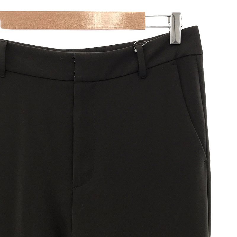 MUSE de Deuxieme Classe / ミューズドゥーズィーエムクラス stretch twill タックパンツ