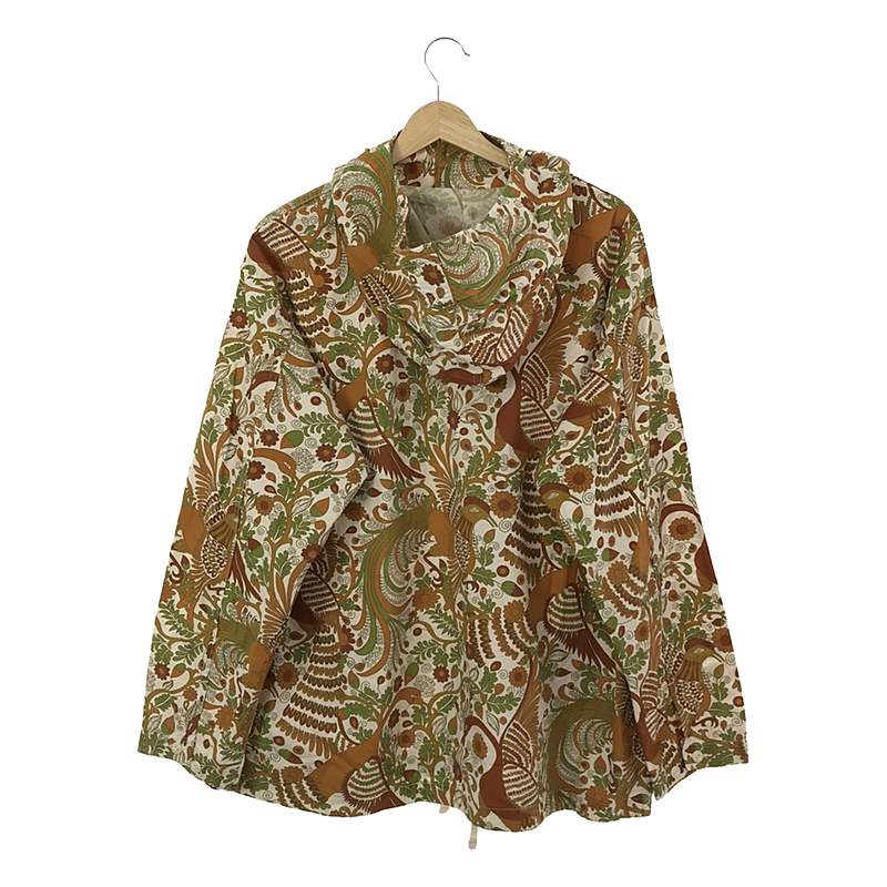 Engineered Garments / エンジニアドガーメンツ Cagoule Shirt - Cotton Peacock Print - / 総柄 カグールシャツ ピーコックプリント アノラックパーカー