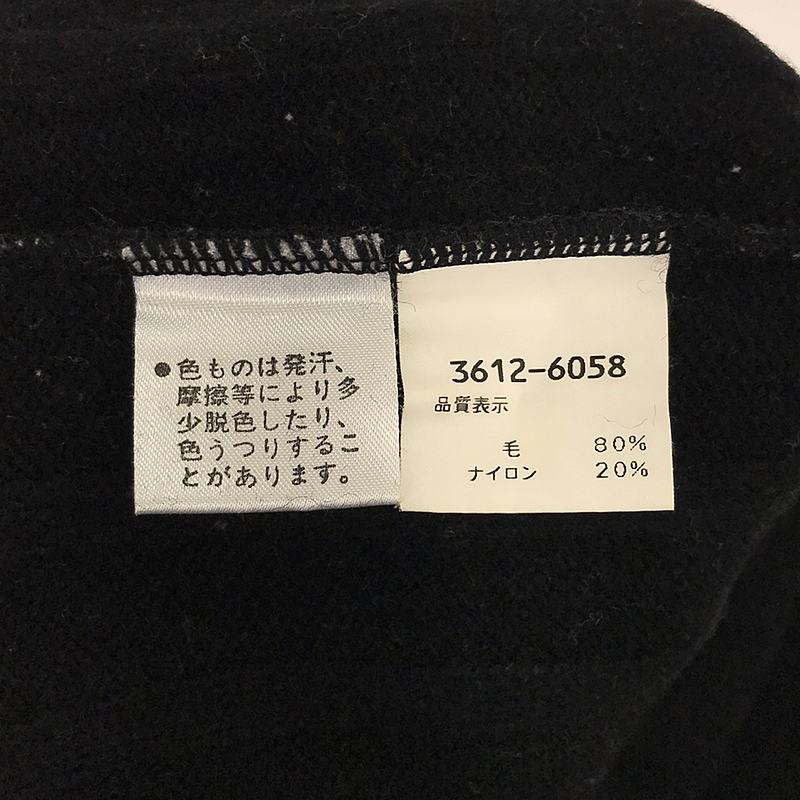 KENZO / ケンゾー ウール リブ クルーネックニット