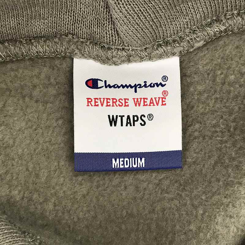 WTAPS / ダブルタップス × Champion チャンピオン別注 Reverse Weave Hooded Sweatshirt リバースウィーブ フーディ