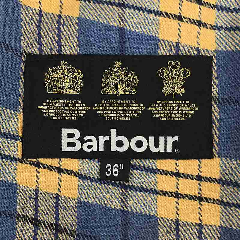 Barbour / バブアー ×UNUSED ×BEAUTY&YOUTH  BURGHLEY オイルドコットン バーレー ライディングコート