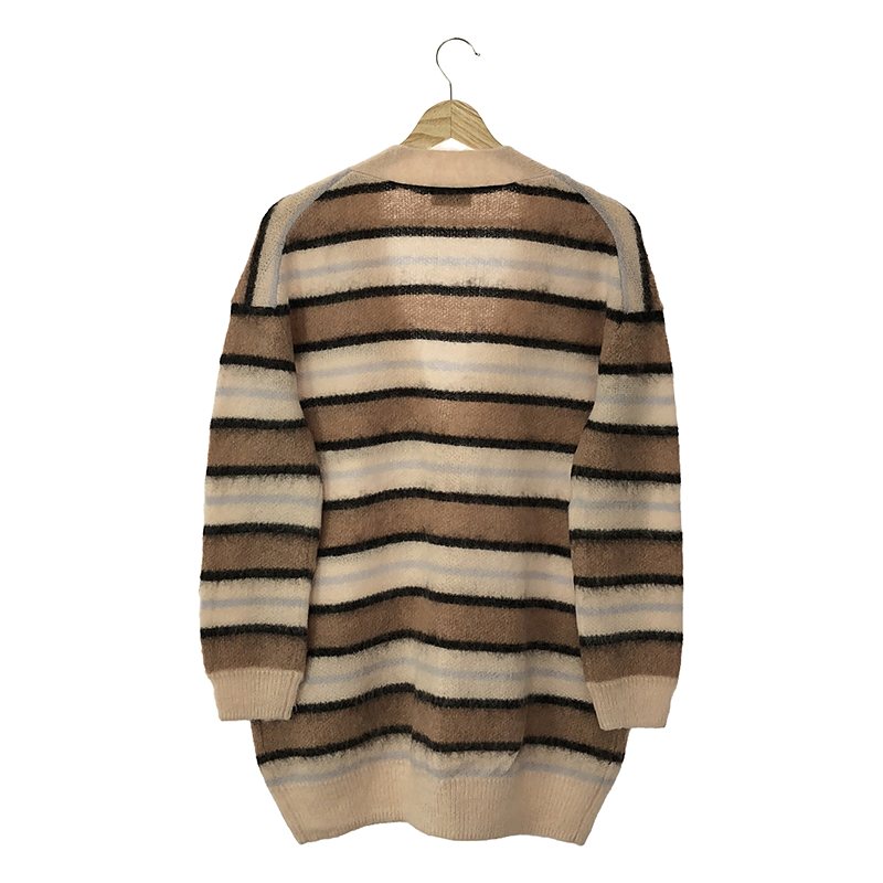 Acne Studios / アクネストゥディオズ ウール アルパカ混 ボーダー カーディガン
