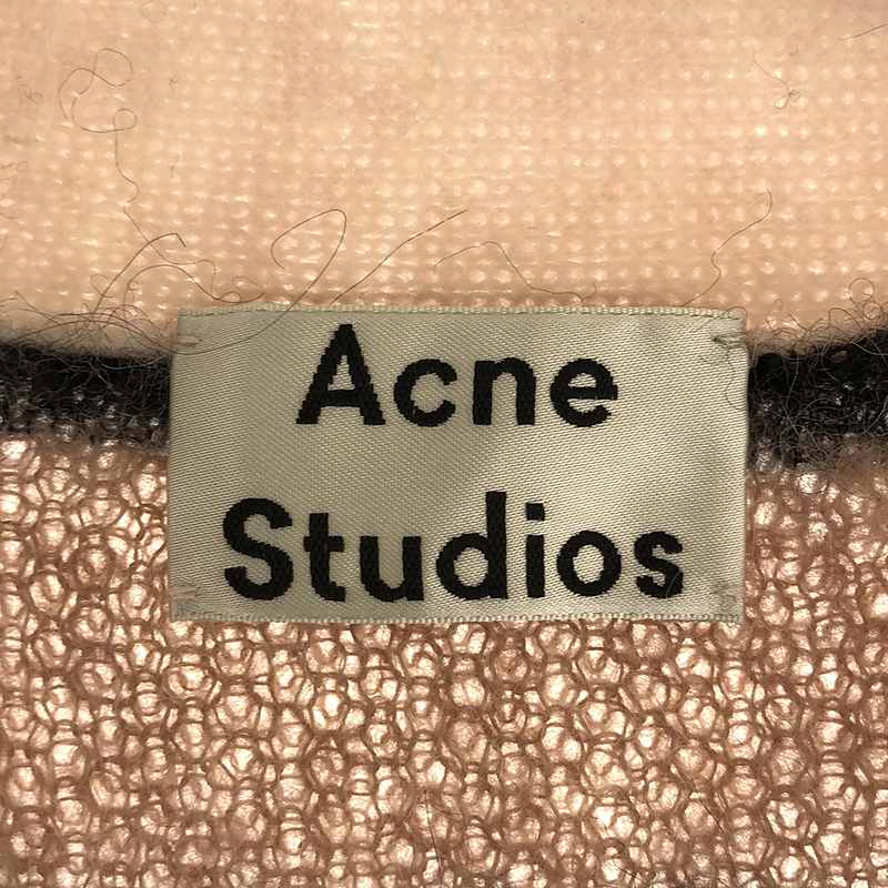 Acne Studios / アクネストゥディオズ ウール アルパカ混 ボーダー カーディガン