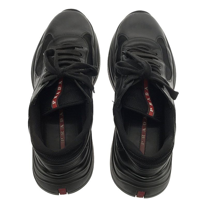 【美品】PRADA SPORT America's Cup アメリカズカップ 秋の着こなしに似合うプラダの黒、GORE-TEX搭載アディダス
