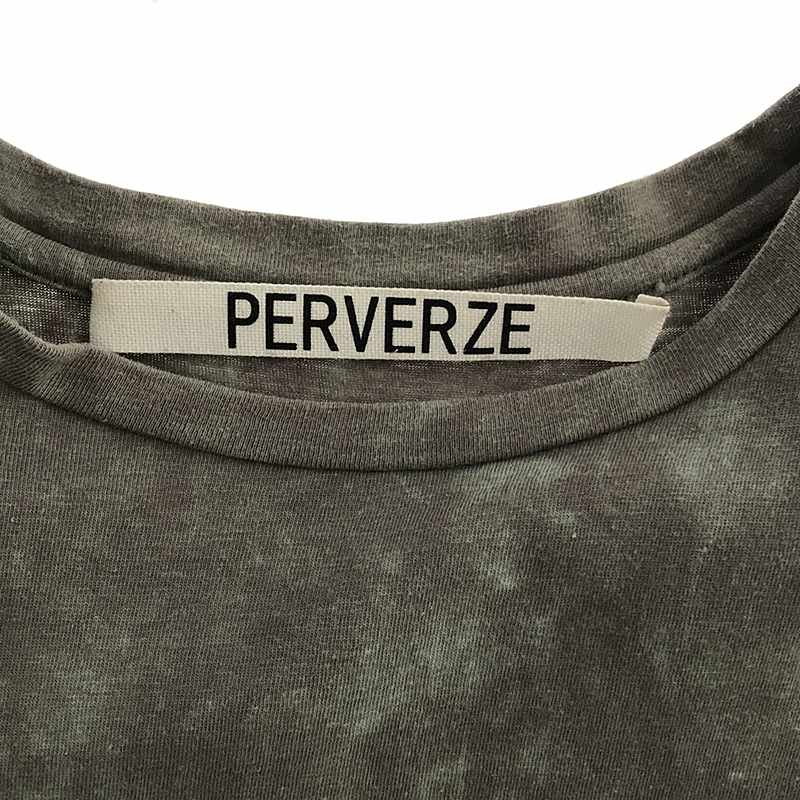 PERVERZE / パーバーズ 肩パッドTシャツ