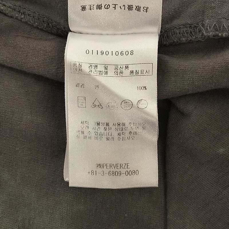 PERVERZE / パーバーズ 肩パッドTシャツ