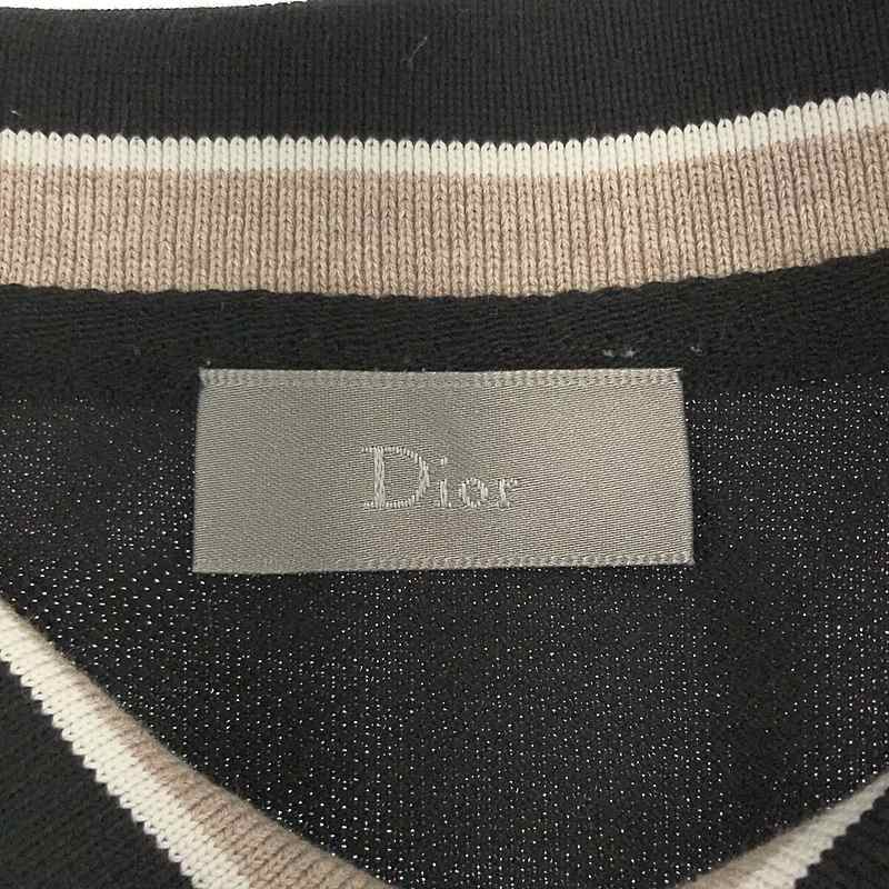 Dior homme / ディオールオム BEE ビー刺しゅう 鹿の子 ポロシャツ