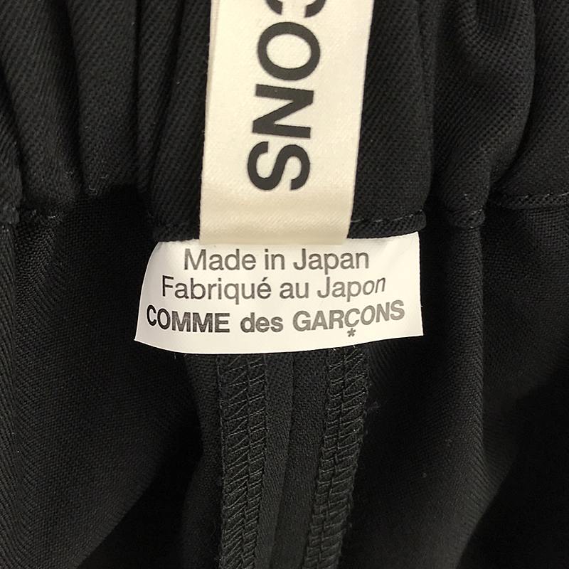 COMME des GARCONS / コムデギャルソン ギャザー ボリューム ワイド バルーン イージーパンツ